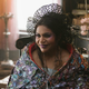 Mindy Kaling as Mrs. Who in A Wrinkle In Time.